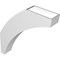 Ekena Millwork 5 1/2-in. W x 28-in. D x 32-in. H Thorton Architectural Grade PVC Knee Brace BRCP055X28X32THR - alternate 3